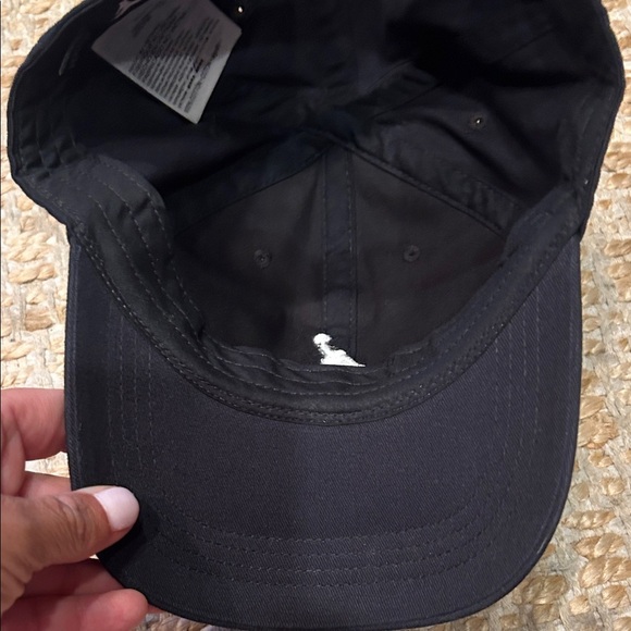 Jordan Black Cap with White Jumpman Logo-Youth - Picture 5 of 7